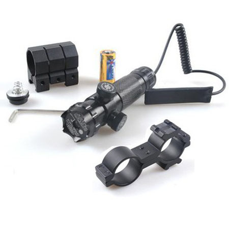 tactical outside adjusted hunting rifle green laser sight